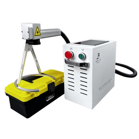 Handheld laser marking machine operation process