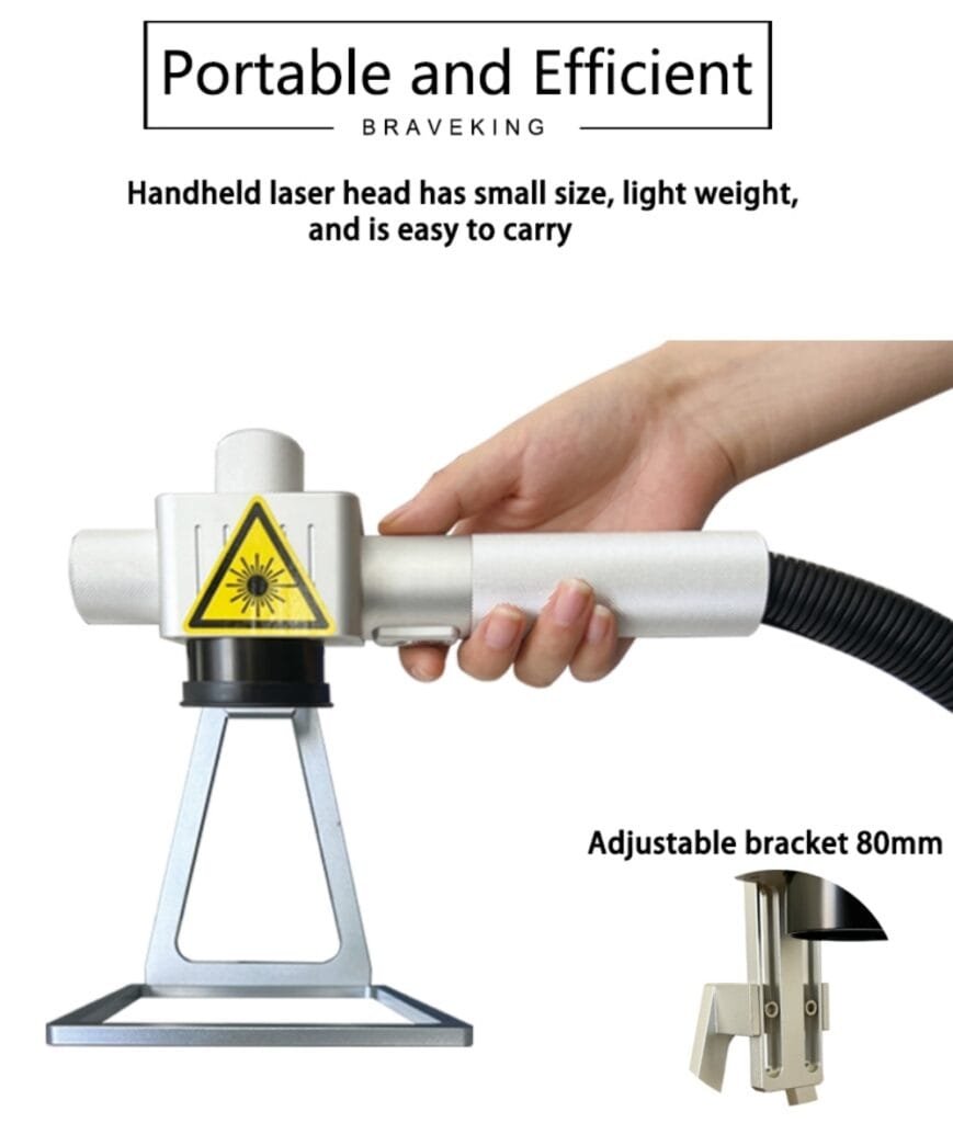 Portable Handleable Fiber Laser Engraver