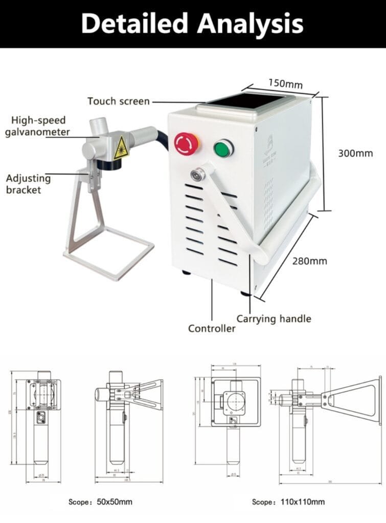 Fiber Portable Laser Engraver